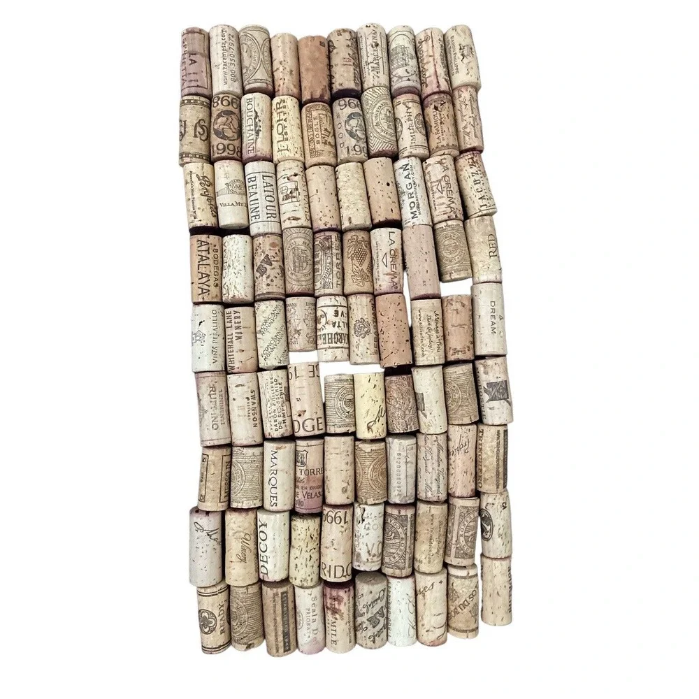 Lot of 90 Wine Corks All Real Cork * No champagne or‎ synthetics Crafting Corks - Picture 2 of 5
